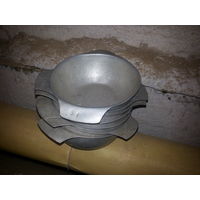 Тарелки алюминиевые глубокие ЕМК 0,8л СССР 7 штук одним лотом