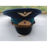 Фуражка парадная офицера ВВС, ВДВ СССР. размер 57.