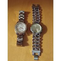 Часы наручные с хорошими браслетами 2 шт. одним лотом