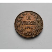 10 пенни 1910 года