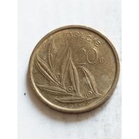 Бельгия 20 франков 1982