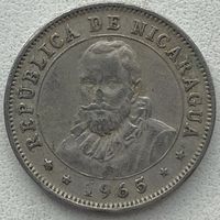 Никарагуа 10 сентаво 1965 г.
