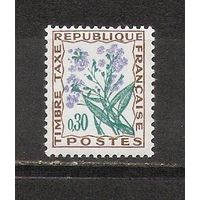 ФФ1 Франция 1964 Цветы