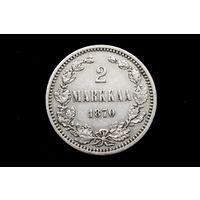 2 марки 1870 г. Финляндия (Российская Империя), Александр II