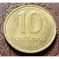 Аргентина 10 сентаво, 2004    ( 1-2-1 )