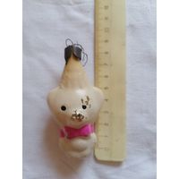 Ёлочная игрушка СОБАЧКА СССР 0041