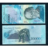 Венесуэла 10000 боливар 2017 год, UNC