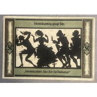 Нотгельд 50 пфеннигов 1921 год. Нойштрелиц,. Веймарская республика