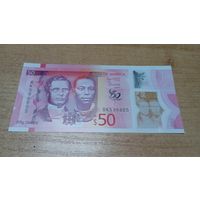 50 долларов 01,06, 2022 года Ямайки **6805