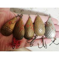 Блесна КЕМИ вертушка СССР любая на выбор поштучно