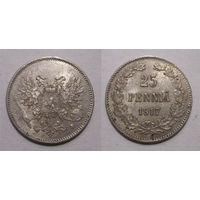 25 пенни 1917 UNC (без корон)