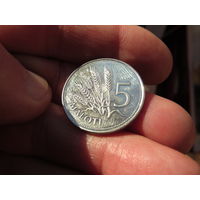 Лесото 5 малоти, 1998 . С 20 копеек. Распродажа коллекции. Смотрите другие лоты.