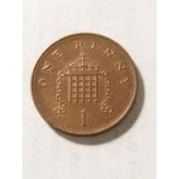 Великобритания 1 пенни 1996