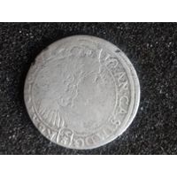 6 грошей 1667 года. Брак - поворот на 180 градусов.