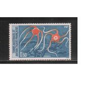 Французские Антарктические Территории-1987(Мих.220) , ** , Морская Фауна,