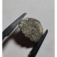 Денарий 1563, Литва, Вильно, Сигизмунд II, С рубля! без мц. РЕДКИЙ
