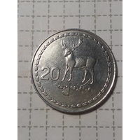 20 тетри Грузия 1993 год