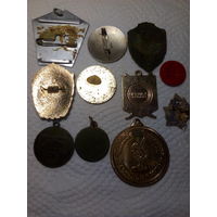 Значки с утратой.лот.