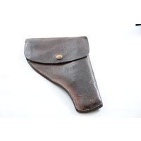 Английская кожанная кобура ОБРАЗЦА 1939 ГОДА  ДЛЯ РЕВОЛЬВЕРОВ WEBLEY MK4 И ENFIELD . Вторая Мировая Война