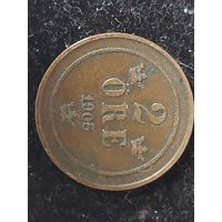 2 эре швеция 1905