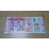 50 долларов 01,06, 2022 года Ямайки **6804