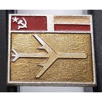 Международные авиарейсы. СССР-ПНР (Польша). Аэ-32