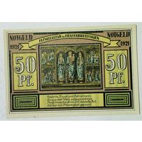 РАСПРОДАЖА!!! - ГЕРМАНИЯ КОМУННА АЛЬТЕН и ФРАУЭНБРЕЙТЮНГЕН (ТЮРИНГИЯ) 50 пфеннигов 1921 год (первый сюжет) - UNC!