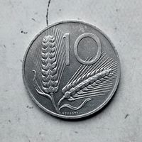 10 лир 1981 года Италия. Итальянская Республика. Красивая монета!