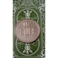 Люксембург 10 франков 1977