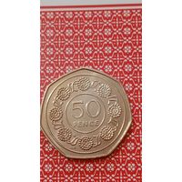 Гибралтар 50 пенсов 1989