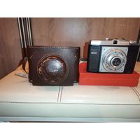 Винтажный фотоаппарат "DACORA Digna", Германия, имеет дефекты чехла.