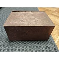 Большая медная шкатулка периода царской России,до 1917 года.