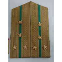 Погоны парадные капитана ПВ КГБ СССР. шинель, 17 см