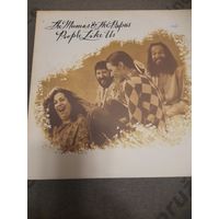 THE MAMAS & THE PAPAS  " PEOPLE LIKE US " 1971 LP USA DUNHILL RECORDS DSX50106 -  NM/NM-