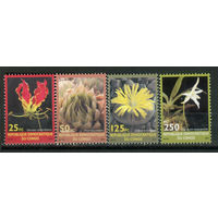 Конго - 2002г. - Цветы - 4 марки - полная серия, MNH [Mi 1698-1701]. #O-Se-Z-1-14