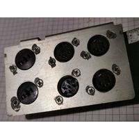 Разъемы в блоке - СССР