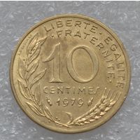 Франция, 10 сантимов 1979 г.