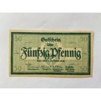 Нотгельд 50 пфеннигов Киль. Веймарская республика - 1602
