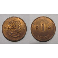 1 penni 1919 UNC