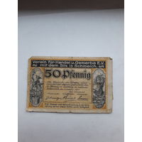 Нотгельд Германия 50 пф. 1920 Швайх
