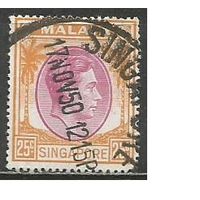 Сингапур. Король Георг VI. 1948г. Mi#14.