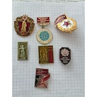 Лот значков по ВОВ 7 штук.