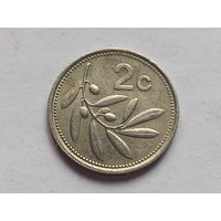 Мальта 2 цента 1991 г.