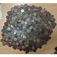 Комплекс царской меди, разных годов. 580шт