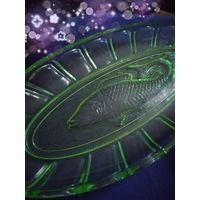 Блюдо селедочница стеклянное