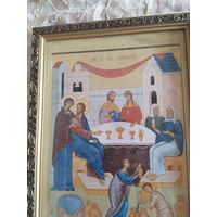 Икона Брак в Канах Галлилейских очень редкая 42/32
