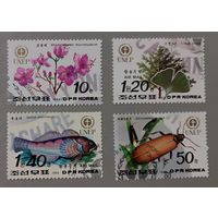 Корея 1992, фауна, из серии