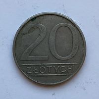 20 злотых 1986 Польша