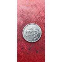 Словакия 5 крон 1994