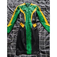 Платье женское кожаное, Б/У, ТОРГ